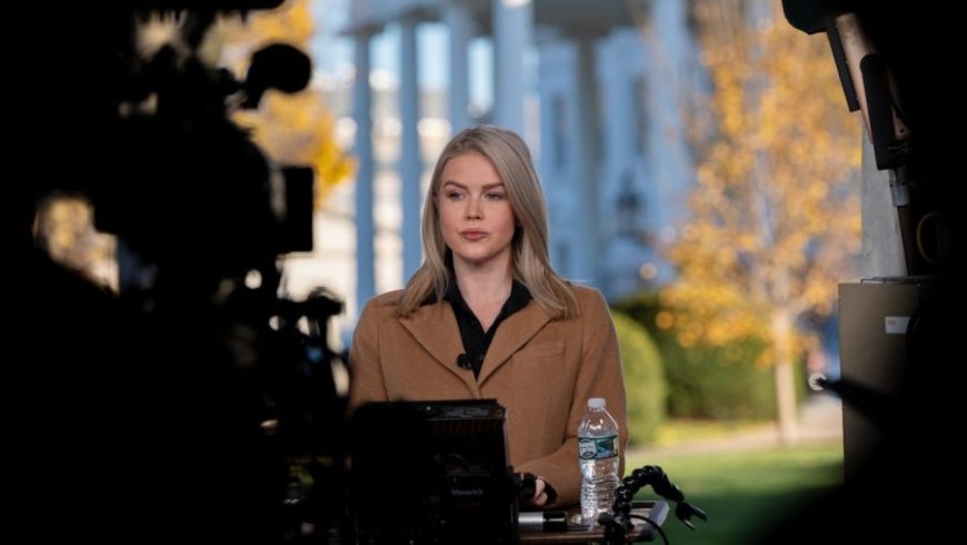 Leavitt: Ukraine peace deal progress ‘tremendous’ but ‘delicate’ details remain