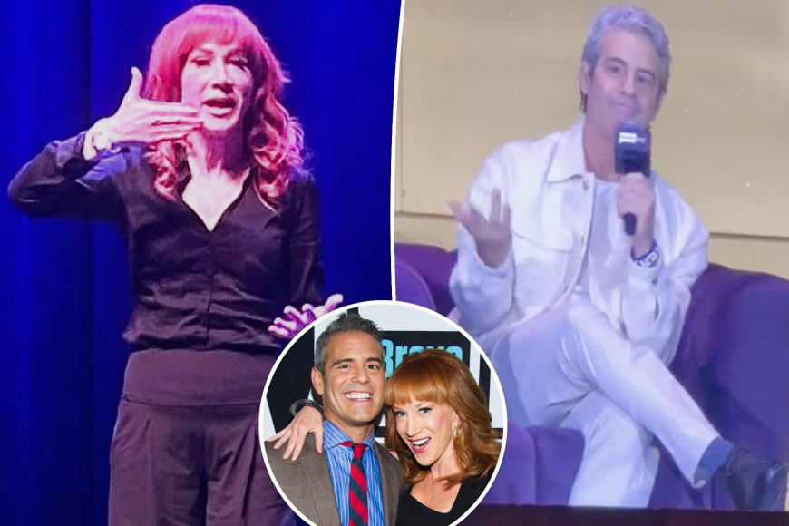 ‘Hurt’ Kathy Griffin reacts to nemesis Andy Cohen revealing their private email exchange at BravoCon