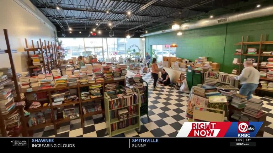 Overland Park bookshop reopening after months of cleanup, repairs following nearby fire