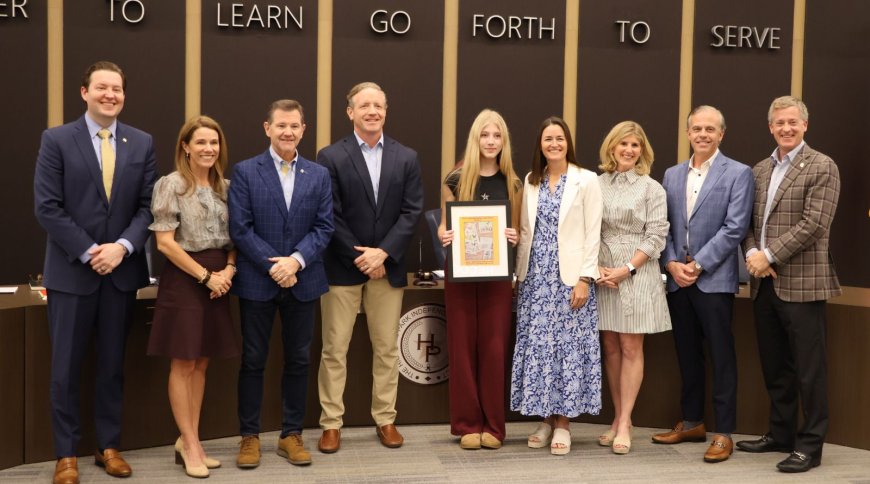 HPISD Board Honors Student Accomplishments