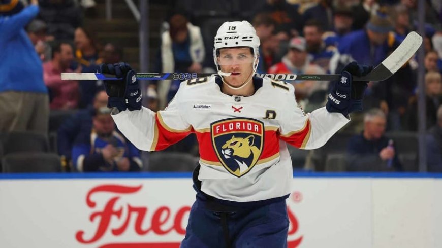 Matthew Tkachuk is skating again, but no set return date for Florida Panthers star