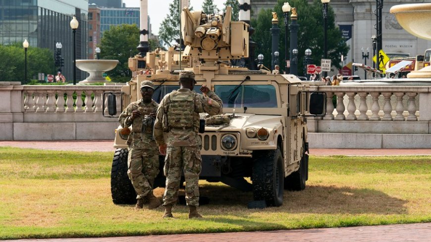 2 National Guard members shot near White House