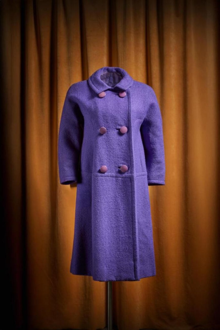 Jackie O’s violet 1960 election night coat to hit auction block at an estimated $6-8K: ‘Beauty, symbolism and history converge’