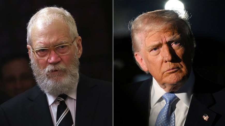 Letterman hammers ‘dictator’ Trump’s Truth Social post attacking another late-night host