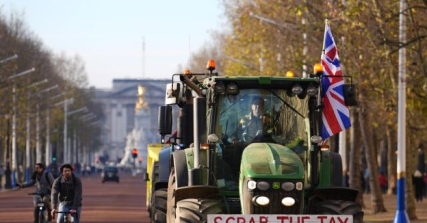 London Police Arrest Farmers Protesting Labour Gov't Death Tax Raid