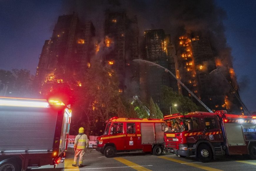 Dozens dead, nearly 300 missing in Hong Kong high-rise fire