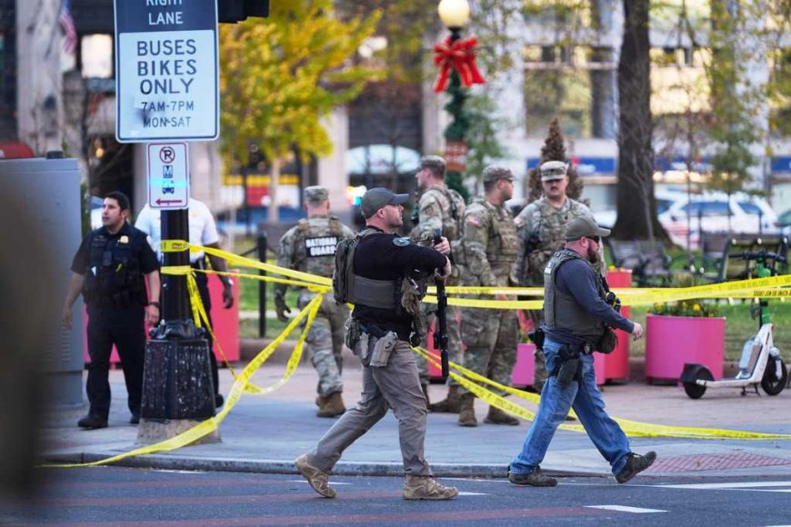 Two National Guard members shot just blocks from the White House
