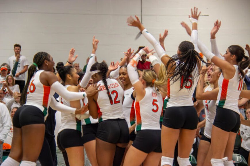 No.14 Miami rolls past NC State with powerful 3–0 Sweep