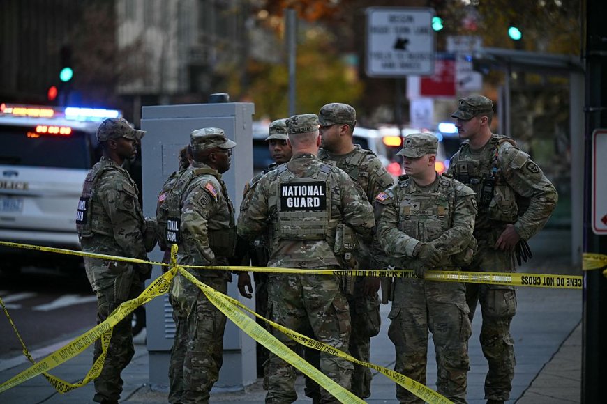 Two National Guardsmen Shot Near White House