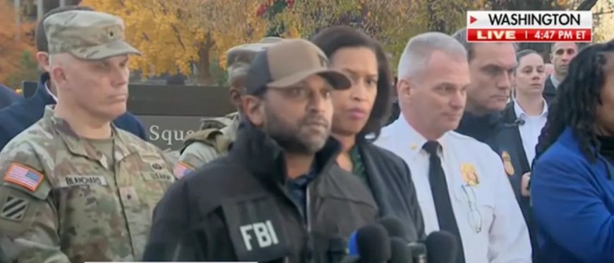 Kash Patel Says Both National Guardsmen Shot Near White House In Critical Condition