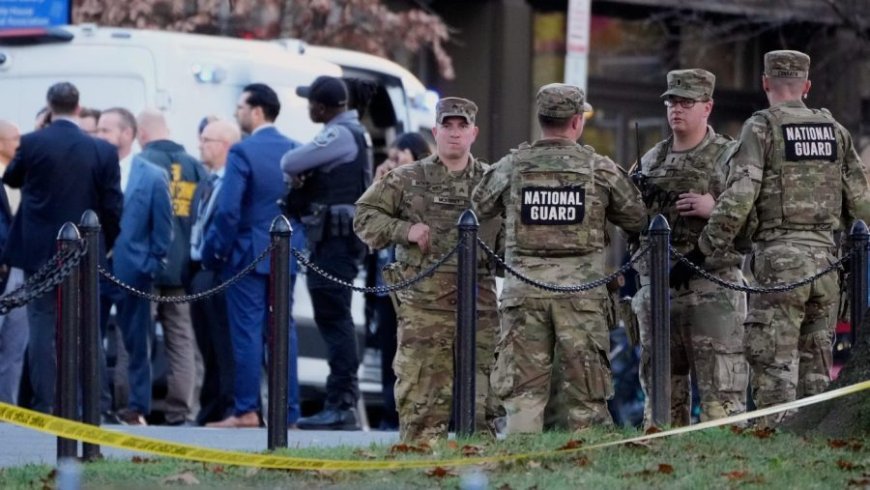 A 'targeted shooting' that has 2 National Guard members in critical condition