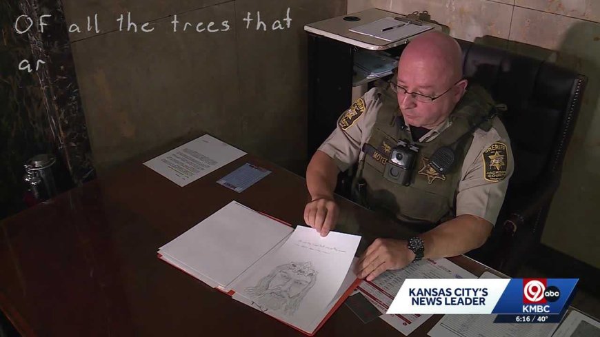 Artist deputy’s drawings bring comfort to Jackson County Courthouse visitors