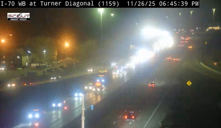 KHP: Pedestrian killed after being struck by vehicle on Interstate 70 in KCK