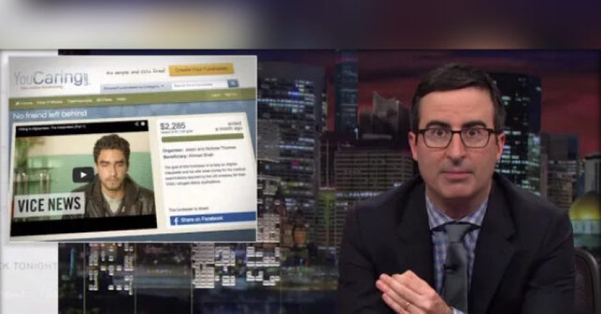 Video Resurfaces of HBO's John Oliver Calling for More Afghan Migration After Afghan Migrant Murders National Guardsman Sarah Beckstrom