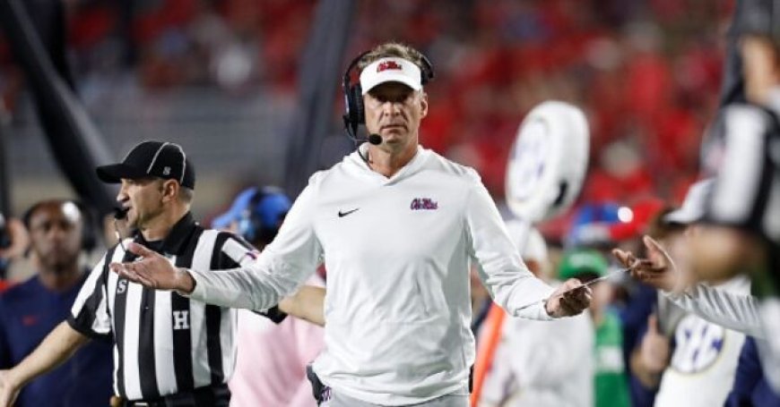 Lane Kiffin Claims Mississippi State Fans Broke into Locker Room, Stole QB's Jersey