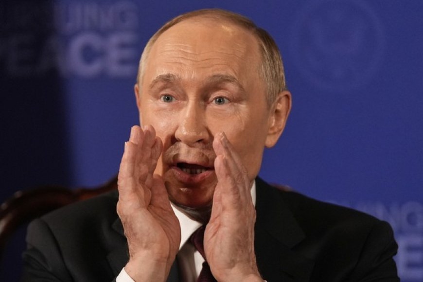 Putin Throws Cold Water on Any Talk of a Quick Peace Deal