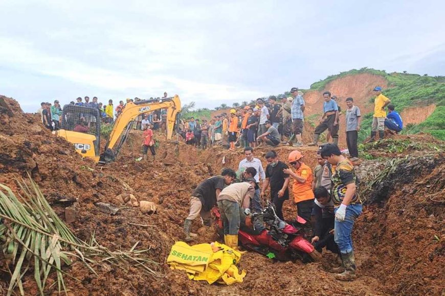 Death toll from floods and landslides on Indonesia's Sumatra island rises to 248