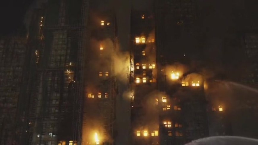 Death toll in Hong Kong apartment complex blaze rises to 146 as the city mourns