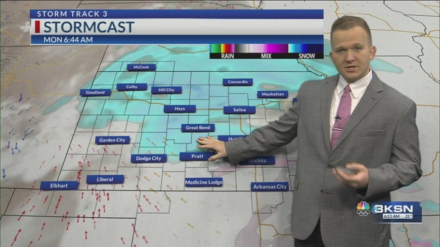 Storm Track 3 Forecast: A cold Sunday, snow returns to Kansas Monday