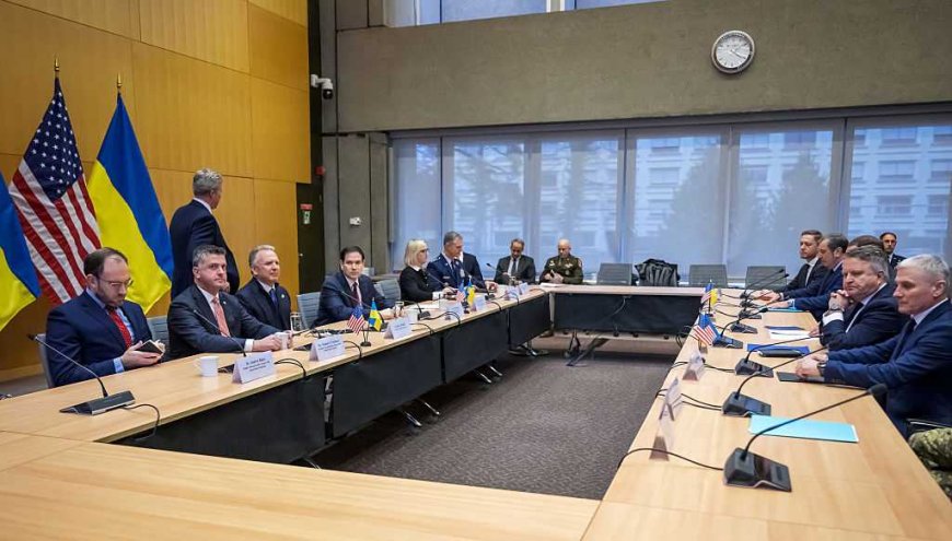 US and Ukrainian negotiators meet as Trump seeks to broker an end to the war