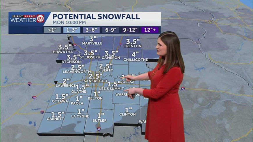 Cold & dry today, but snow moves in tomorrow