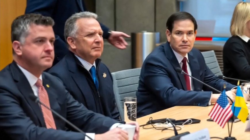 Rubio says US-Ukraine talks on Russia war were productive but much work remains in search of a deal