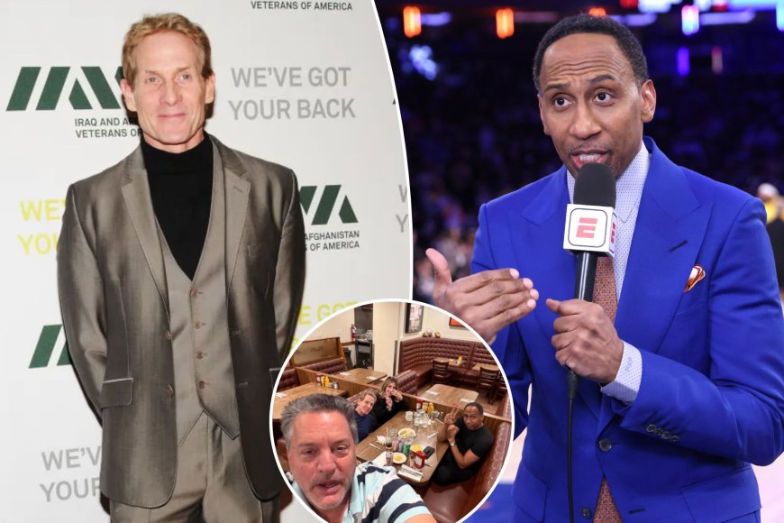 Skip Bayless and Stephen A. Smith reunite in new viral photo