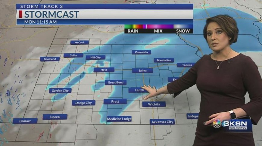 Storm Track 3 Forecast: Snow arrives Monday, widespread slick travel likely